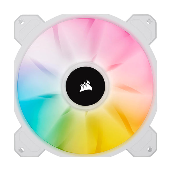 Corsair iCUE SP140 RGB ELITE Performance 140mm PWM Single Fan - White