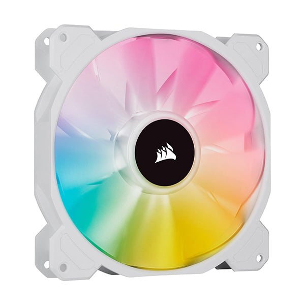 Corsair iCUE SP140 RGB ELITE Performance 140mm PWM Single Fan - White