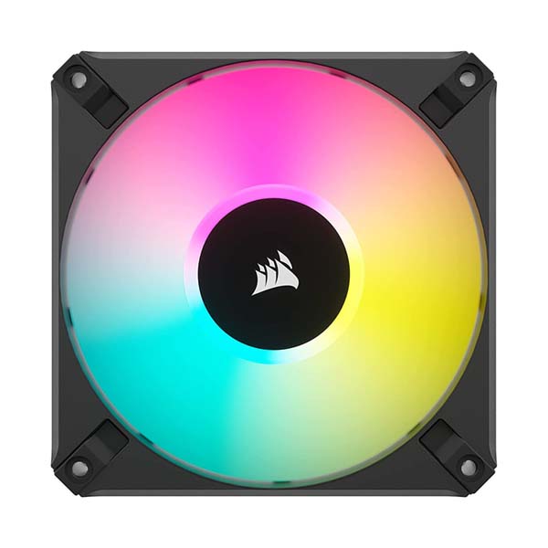 Corsair iCUE AF120 RGB ELITE 120mm PWM Triple Fan Kit - Black