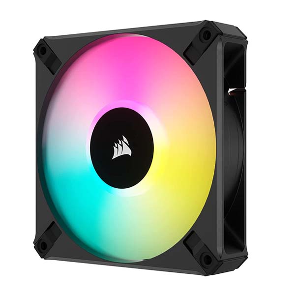 Corsair iCUE AF120 RGB ELITE 120mm PWM Triple Fan Kit - Black