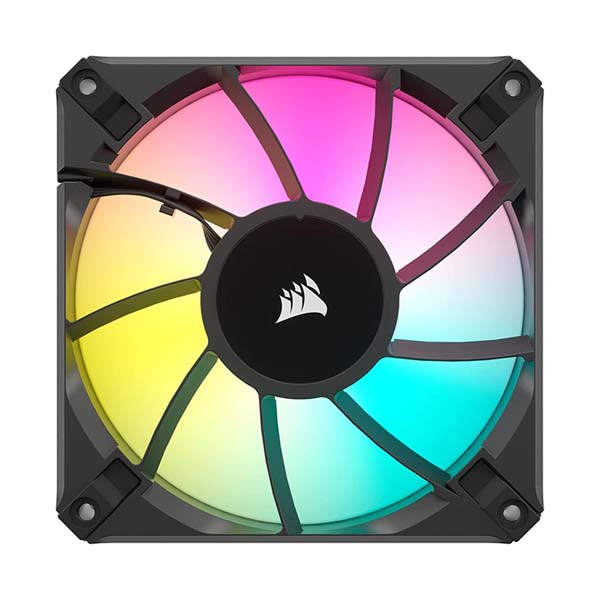 Corsair iCUE AF120 RGB ELITE 120mm PWM Triple Fan Kit - Black