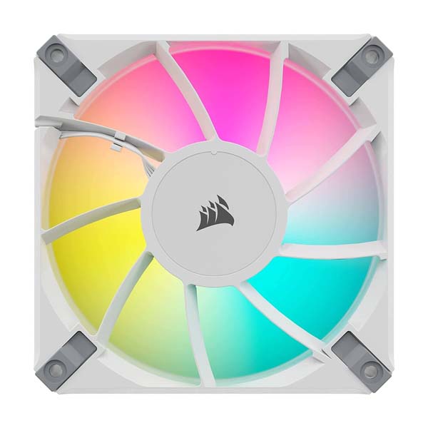 Corsair iCUE AF120 RGB ELITE 120mm PWM Triple Fan Kit - White