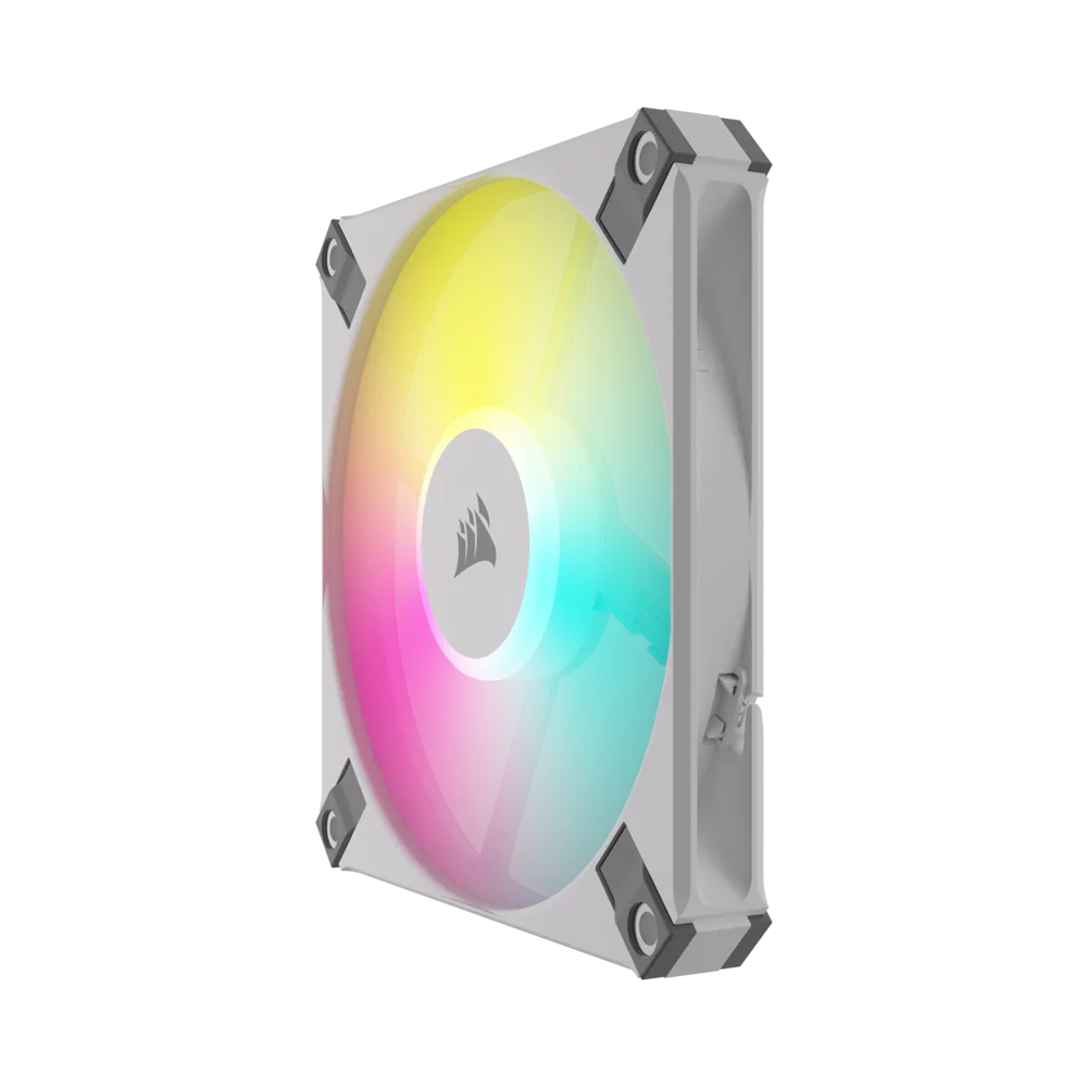 CORSAIR iCUE AF120 RGB SLIM 120mm PWM Single Pack - White