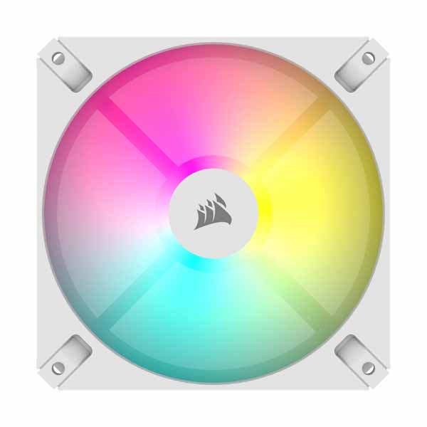 Corsair iCUE AR120 Digital RGB 120mm PWM Single Fan - White