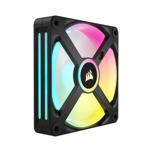 CORSAIR iCUE LINK QX120 RGB - 120mm PWM PC Fan Expansion Kit - Black