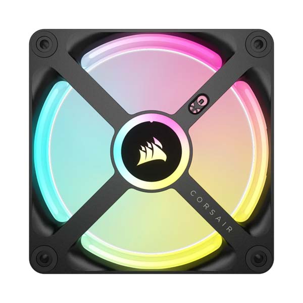 CORSAIR iCUE LINK QX120 RGB - 120mm PWM PC Fan Expansion Kit - Black