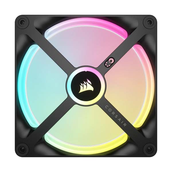 CORSAIR iCUE LINK QX140 RGB - 140mm PWM PC Fan Expansion Kit - Black