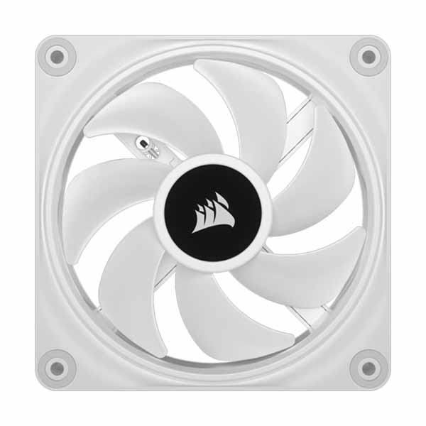 Corsair iCUE LINK QX120 RGB 120mm PWM PC Fan Expansion Kit - White