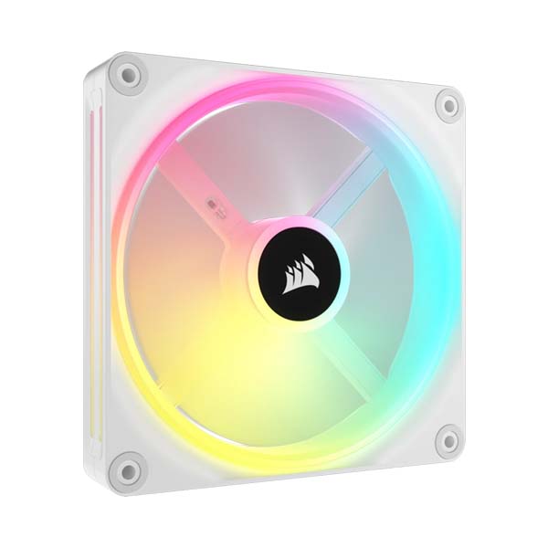 CORSAIR iCUE LINK QX140 RGB - 140mm PWM PC Fan Expansion Kit - White