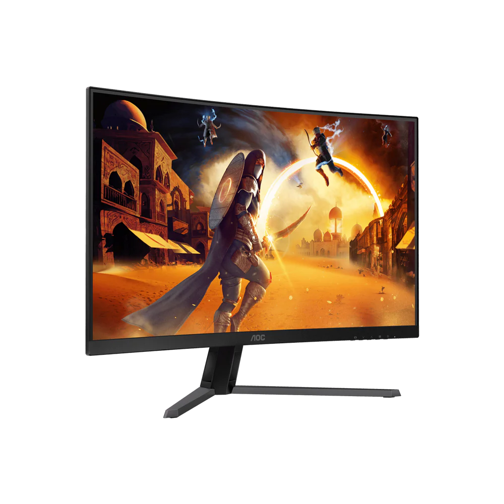 AOC CQ32G4E 32 Inch 180Hz QHD HDMI 2.0 0.5ms VA Gaming Monitor - Black