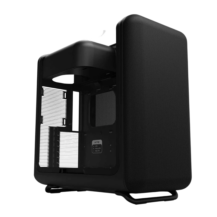 HYTE X50 ATX Case with Tempered Glass Side Panel Pitch Black
