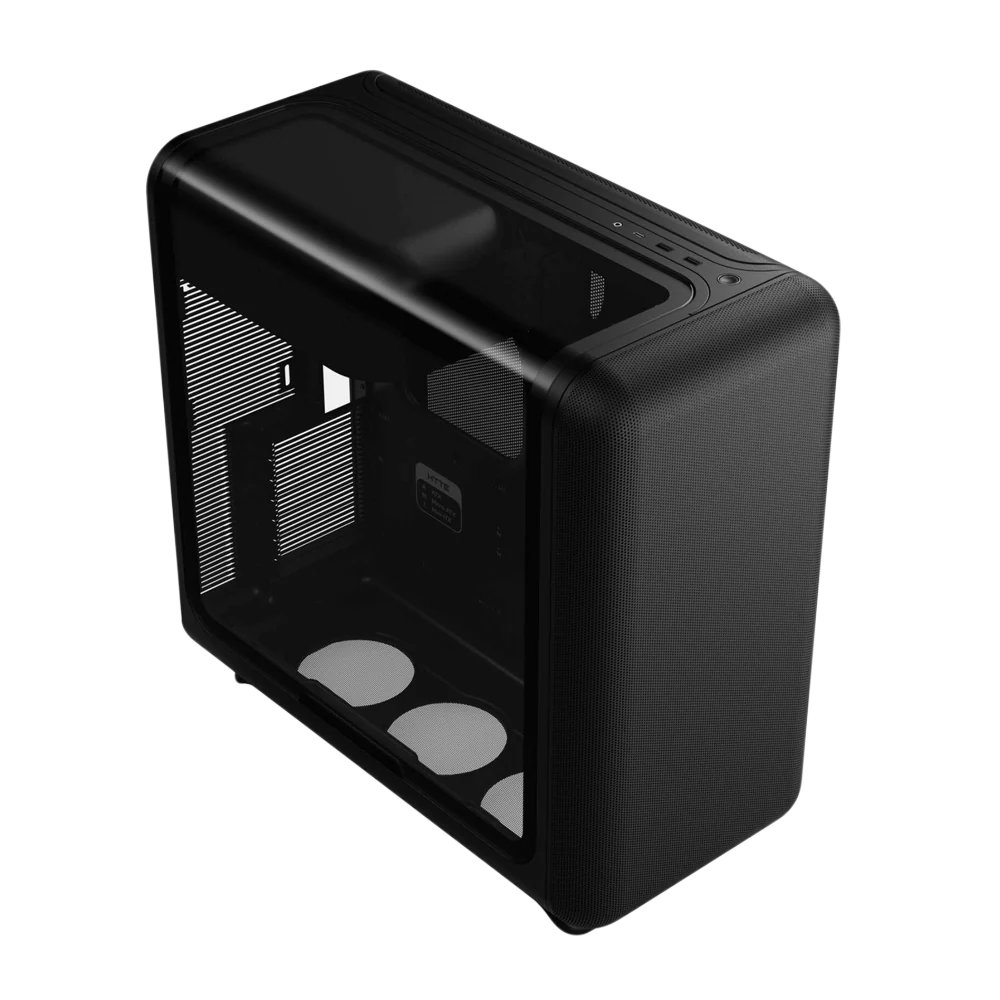 HYTE X50 ATX Case with Tempered Glass Side Panel Pitch Black