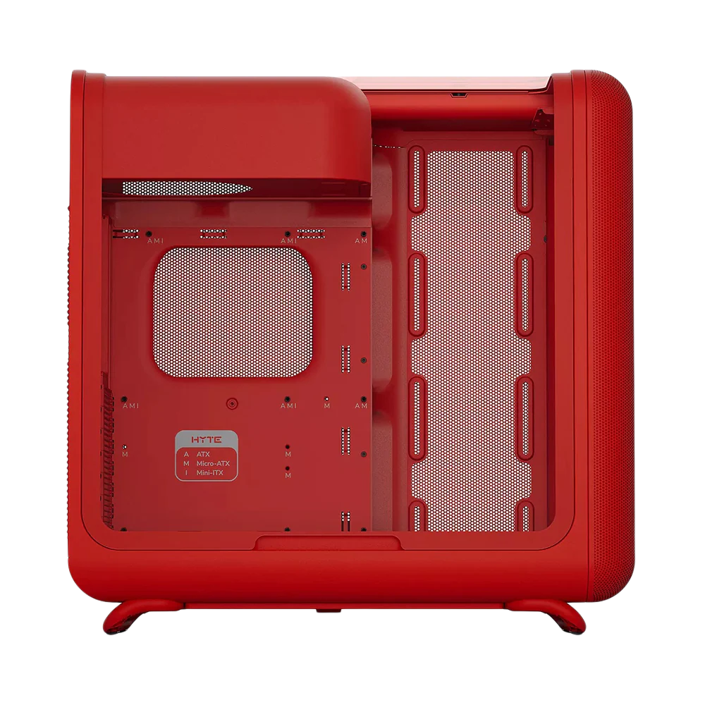 HYTE X50 ATX Case with Tempered Glass Side Panel Wild Cherry