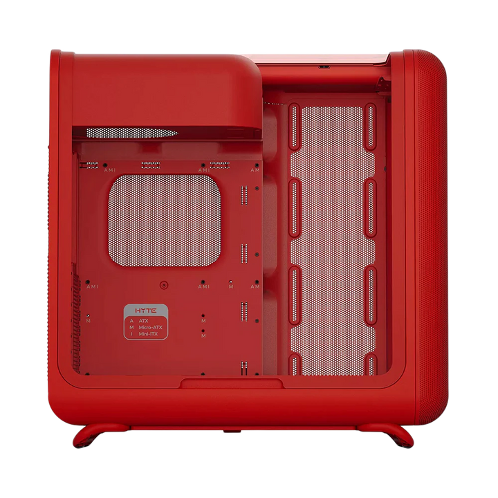 HYTE X50 ATX Case with Tempered Glass Side Panel Wild Cherry