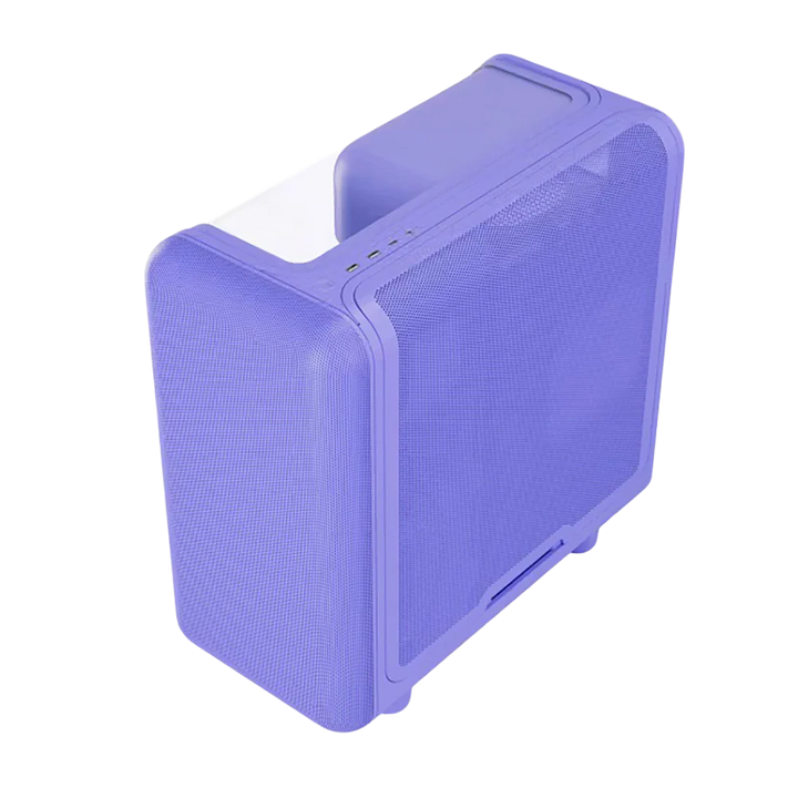 HYTE X50 ATX Case with Tempered Glass Side Panel Taro Milk