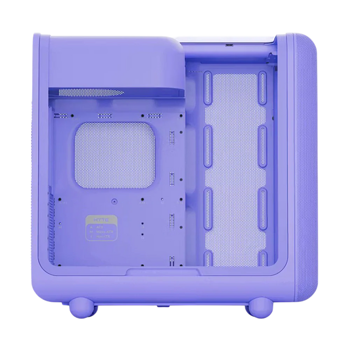 HYTE X50 ATX Case with Tempered Glass Side Panel Taro Milk