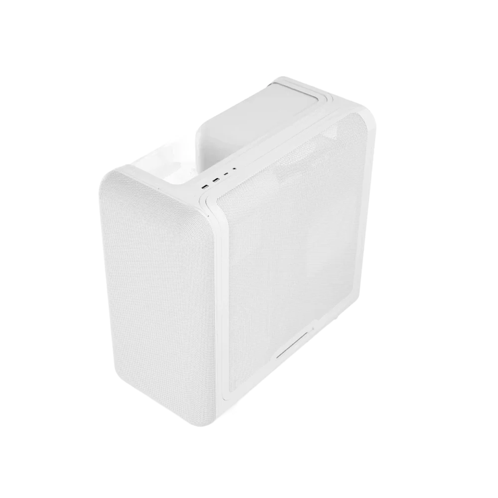 HYTE X50 ATX Case with Tempered Glass Side Panel Snow White