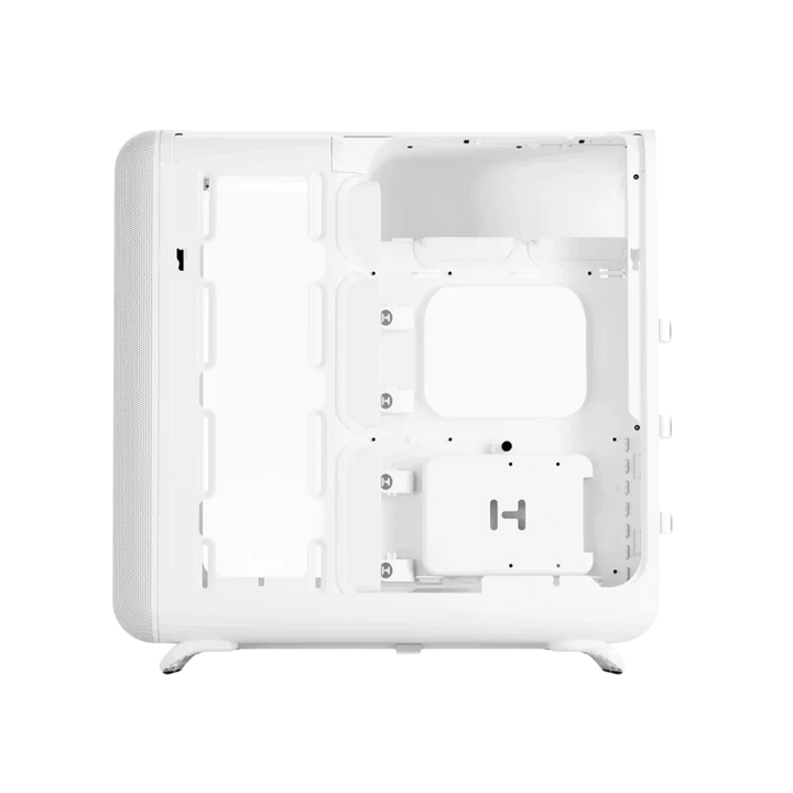 HYTE X50 ATX Case with Tempered Glass Side Panel Snow White