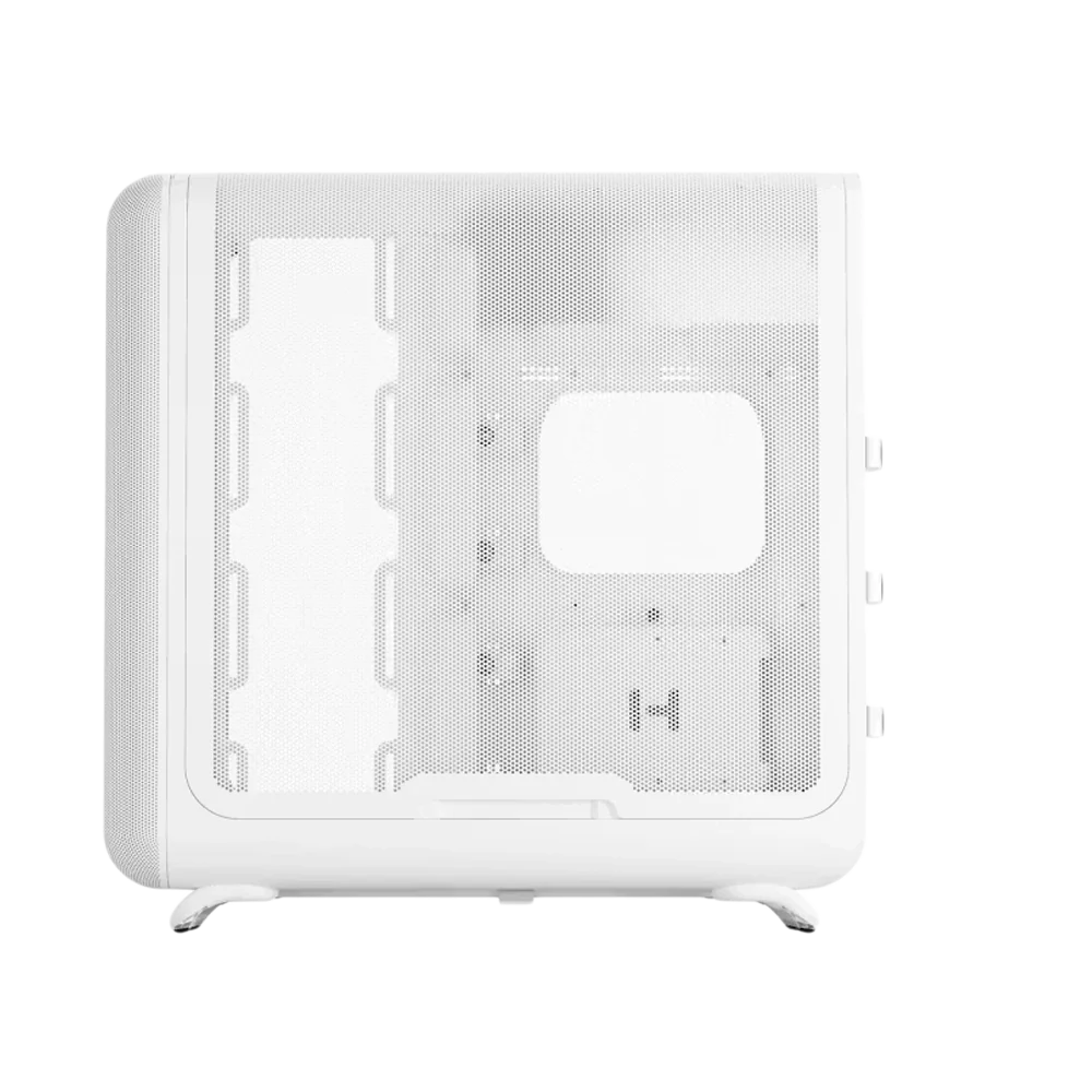 HYTE X50 ATX Case with Tempered Glass Side Panel Snow White