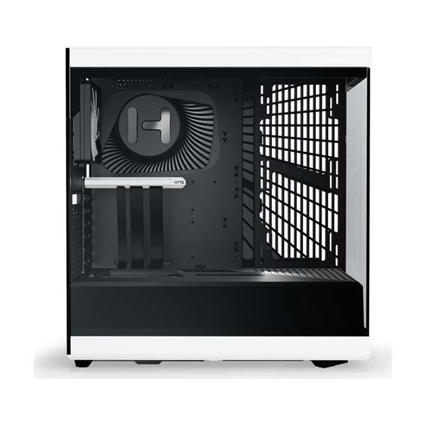 HYTE Y40 - ATX Mid Tower Case with Pre-installed 2x120mm Fans - Black/White