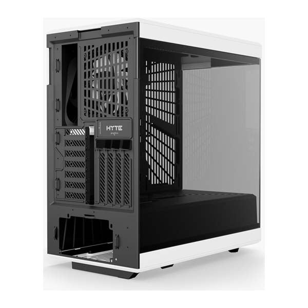 HYTE Y40 - ATX Mid Tower Case with Pre-installed 2x120mm Fans - Black/White