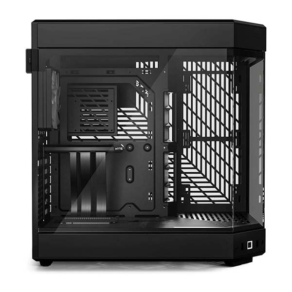 HYTE Y60 ATX Mid-Tower Case with Pre-installed 3x120mm Fans - Black