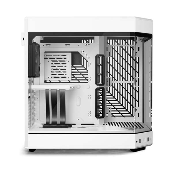 HYTE Y60 ATX Mid-Tower Case with Pre-installed 3x120mm Fans - White