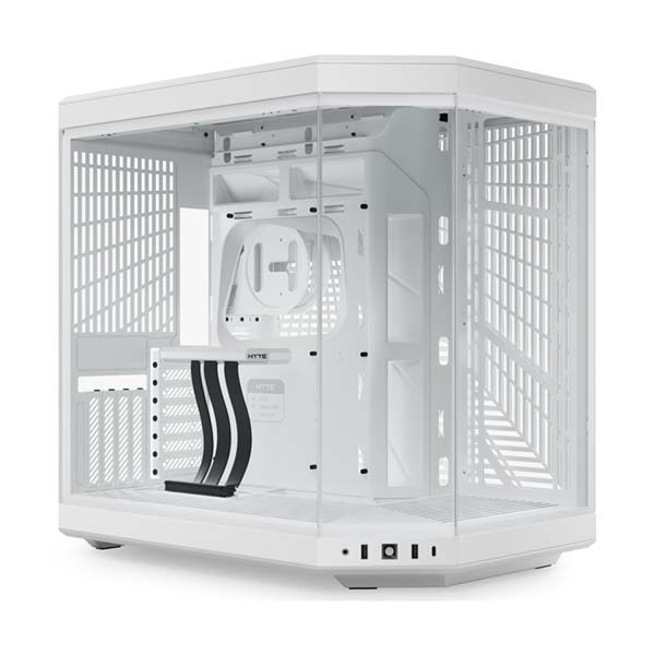 HYTE Y70 Standard Edition ATX Mid-Tower Case - Snow White