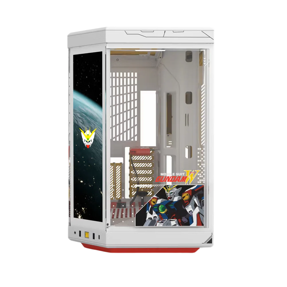 HYTE Y70 TOUCH INFINITE 14.9 Inch Integrated IPS Touchscreen ATX Case - Gundam Wing