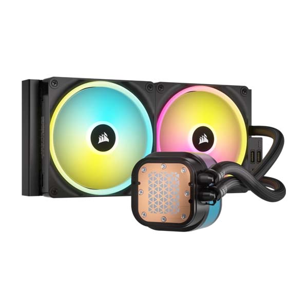 Corsair iCUE LINK H115i RGB 280mm AIO Liquid CPU Cooler - Black