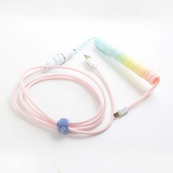 DUCKY USB Type-C Coiled Cable - Afterglow
