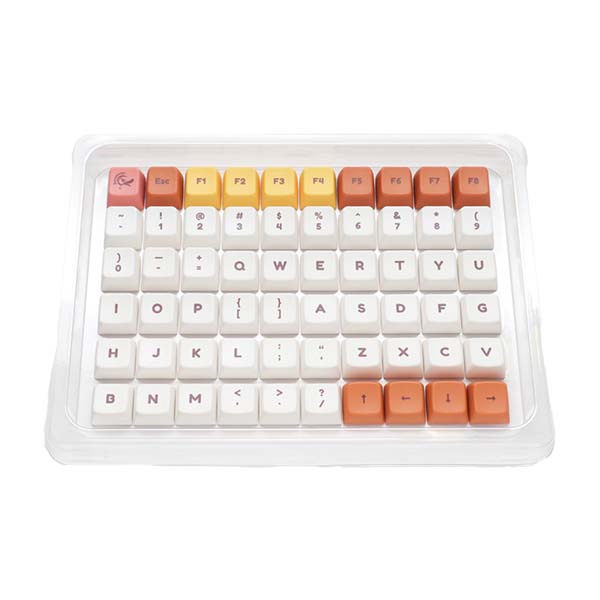 DUCKY PBT Dye-Sublimation MDA profile 132-Keycaps Set - Daisy