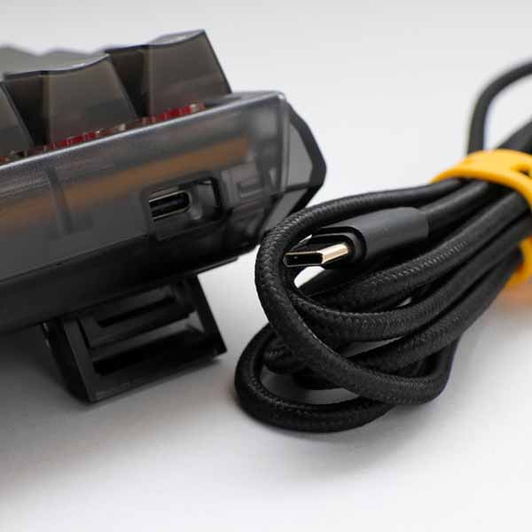 Ducky One 3 Mini - Silent Red Switch RGB Hot-Swap Mechanical Keyboard - Aura Black