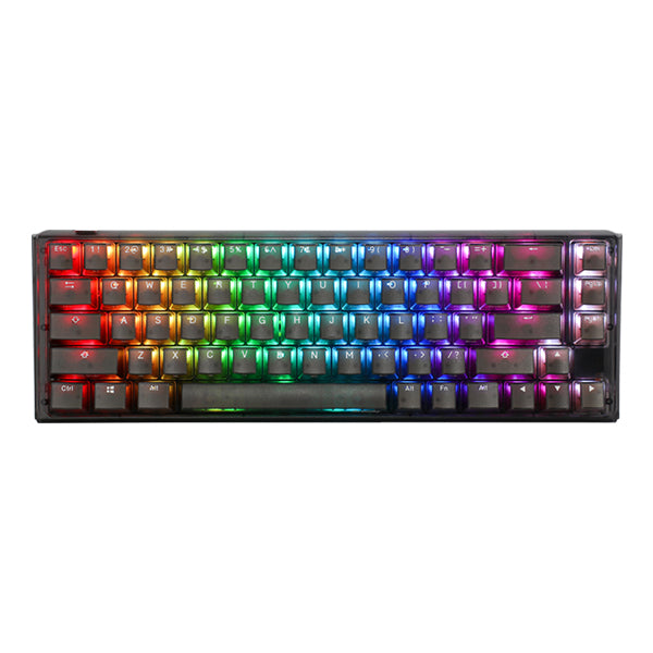 Ducky One 3 SF - Red Switch Hot-Swap RGB Mechanical Keyboard - Aura Black