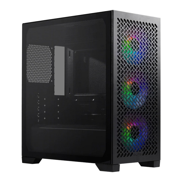 Cooler Master Elite 302 Mid Tower Case - Black