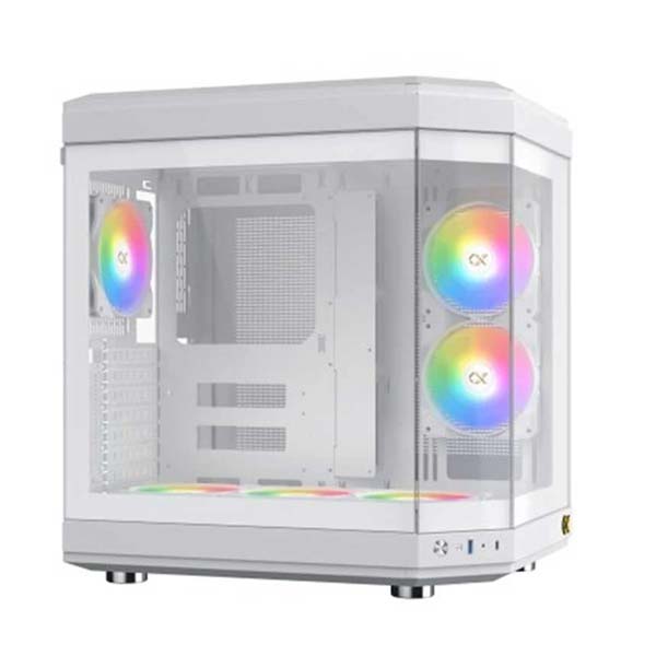 XIGMATEK CUBI ARCTIC ATX Full Tower Case - White