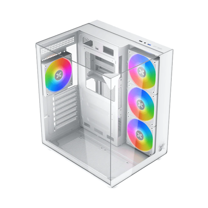 XIGMTEK Aqua Compact Arctic ATX Case - White
