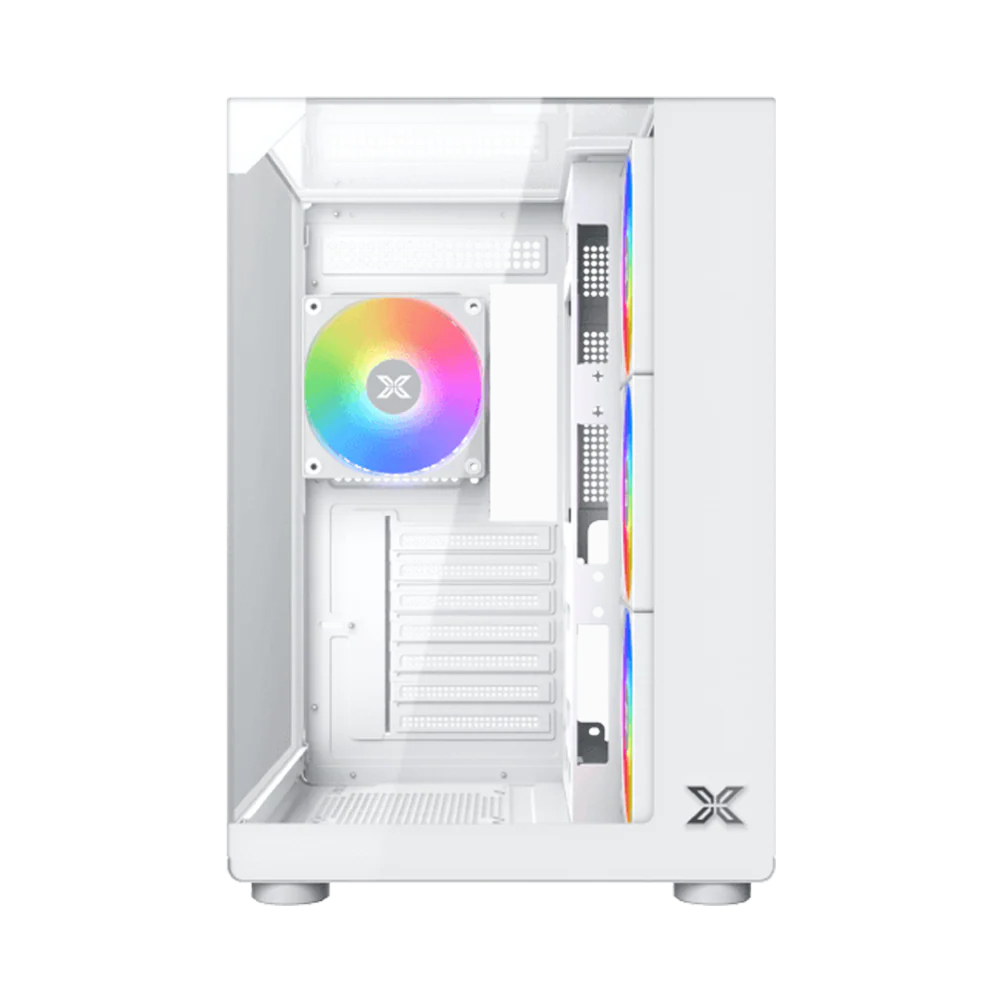 XIGMTEK Aqua Compact Arctic ATX Case - White