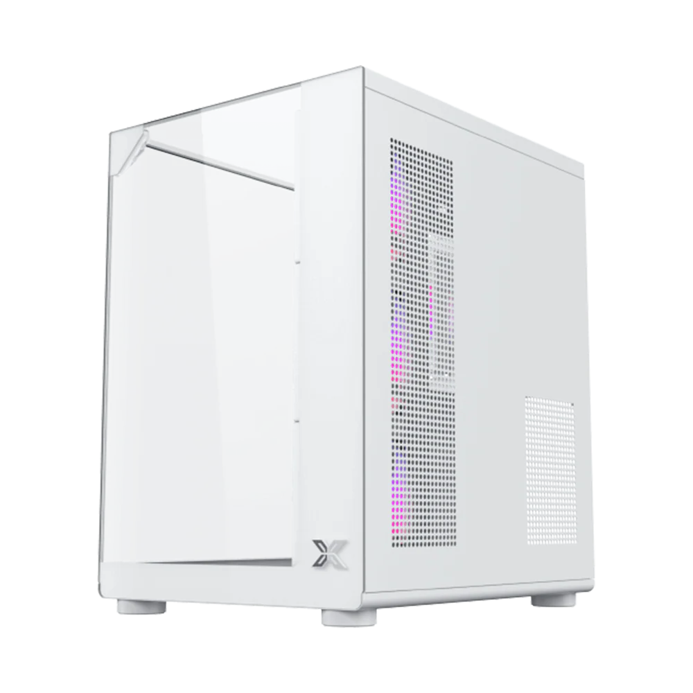 XIGMTEK Aqua Compact Arctic ATX Case - White