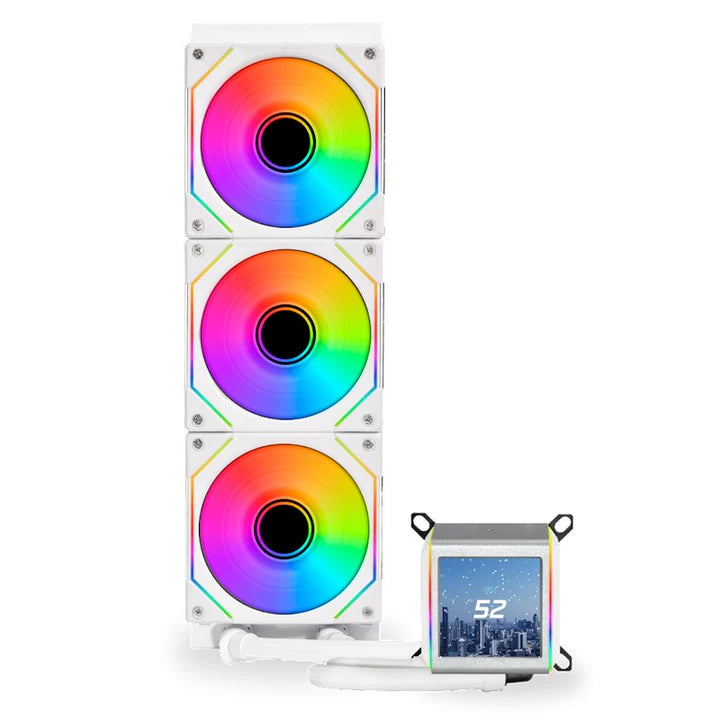 Lian Li Galahad II LCD SL-INF 360mm ARGB Liquid CPU Cooler - White