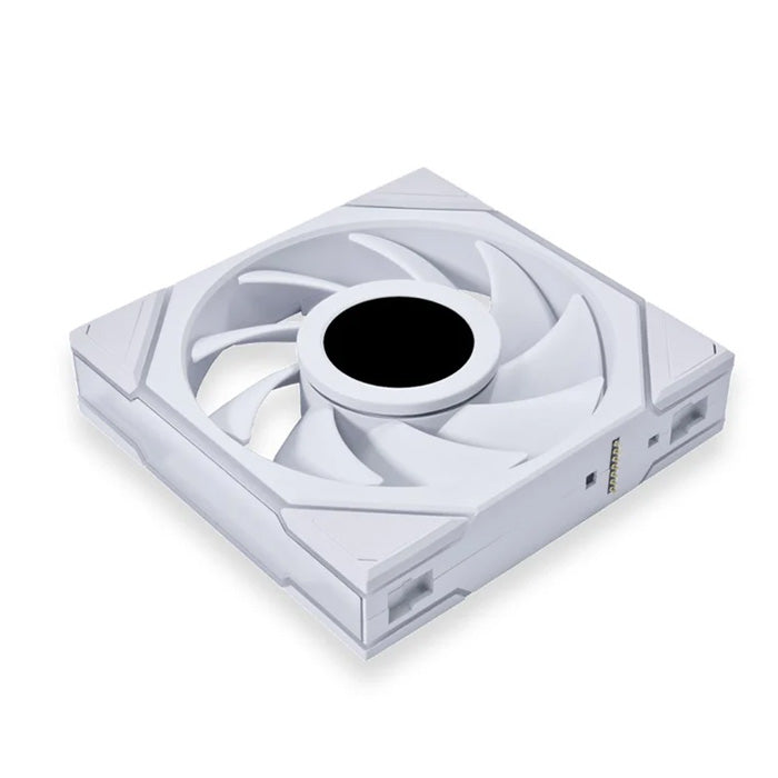LIAN LI UNI FAN TL LCD 120mm ARGB Cooling Fan with 1.6" LCD Screen (Pack of 3) - White