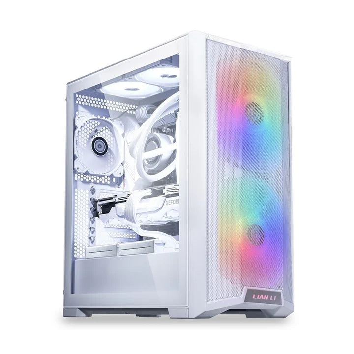 LIAN LI Lancool 215, Mid Tower Case - Snow White