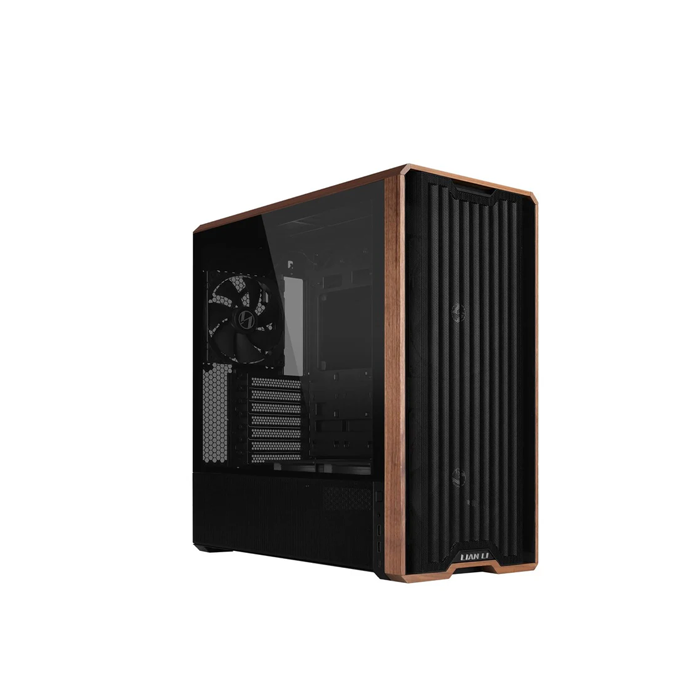 LIAN LI Lancool 217 Mid Tower ATX Gaming Case - Black (5 Fans Included)