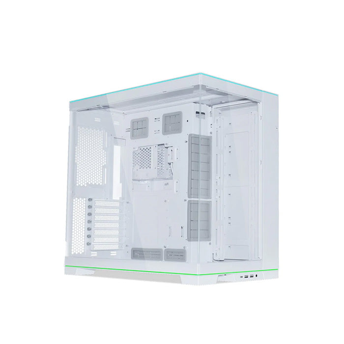 LIAN LI O11 Dynamic EVO RGB E-ATX Mid Tower Gaming PC Case - White