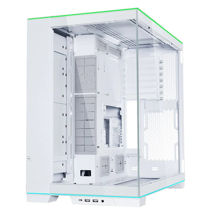 LIAN LI O11 Dynamic EVO RGB E-ATX Mid Tower Gaming PC Case - White