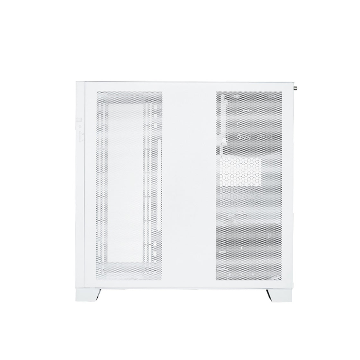 LIAN LI O11 Dynamic EVO XL RGB Tempered Glass Full Tower Gaming Case - White (Fans Not Included)