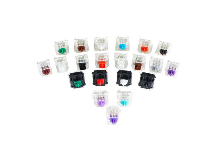 Glorious Gateron Green Mechanical Keyboard Switches (120 pack) - Blue