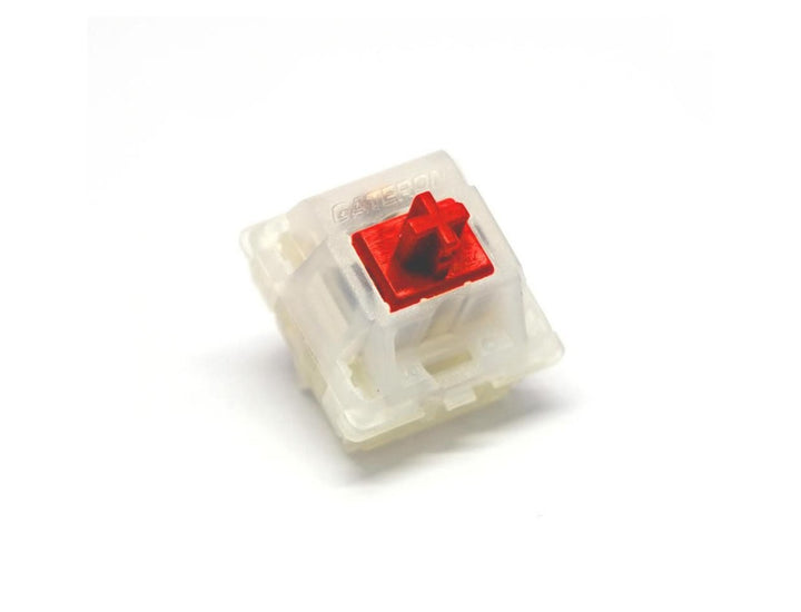 Glorious Gateron Red Mechanical Keyboard Switches (120 pack) - Red