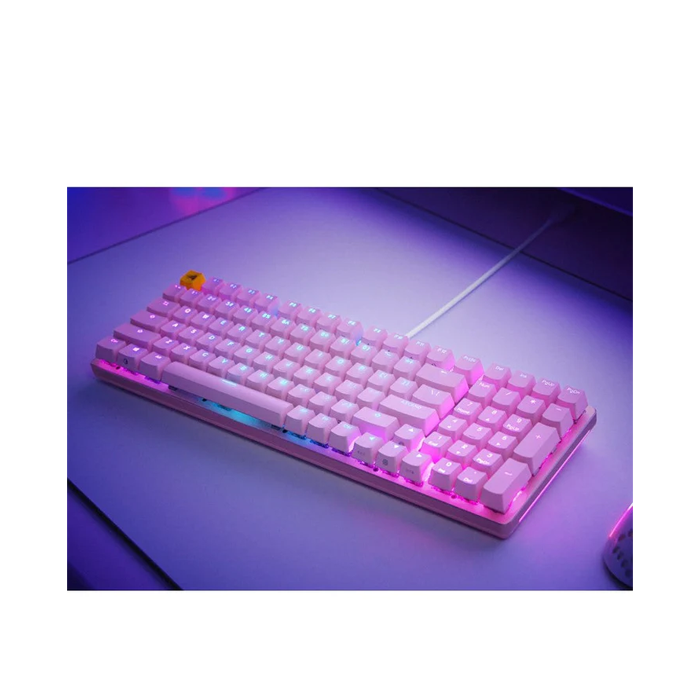 Glorious GMMK2 Full-Size 96% Modular Mechanical Gaming Keyboard – Pink
