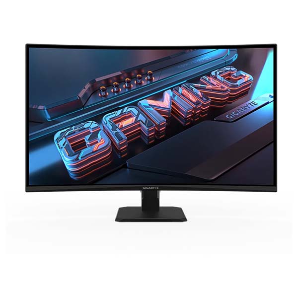 GIGABYTE GS32QC - 31.5 Inch QHD 165Hz/OC 170Hz 1ms HDMI 2.0 Edge VA Curved Gaming Monitor - Black